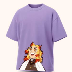 Rengoku | Demon slayer | Over-sized |T-shirt
